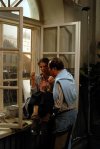 Елизавета Боярская на съемках сериала 'МУР'